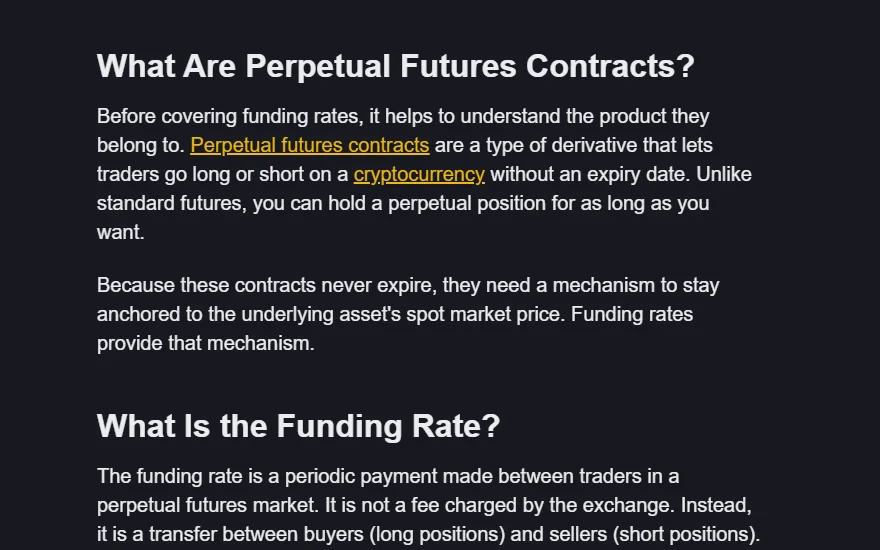 Funding Rate နဲ့ Perpetual Trading ကုန်ကျစရိတ် တွက်နည်း