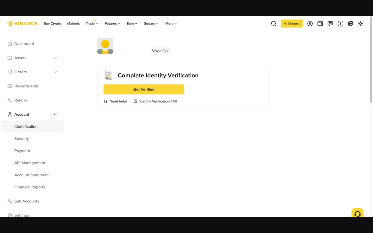 Binance KYC တင်နည်း — Identity Verification နဲ့ 2FA