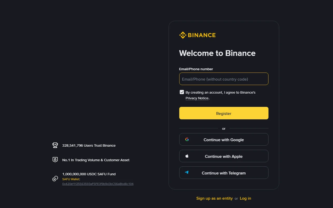 Binance အကောင့်ဖွင့်နည်း (2026) — Invitation Code BN2886